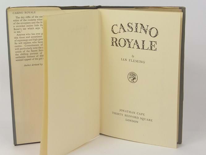 Casino Royale first edition by Ian Fleming
