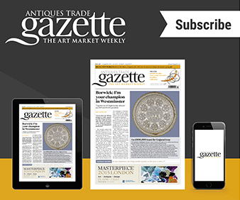 Subscribe to the Antiques Trade Gazette newsletter